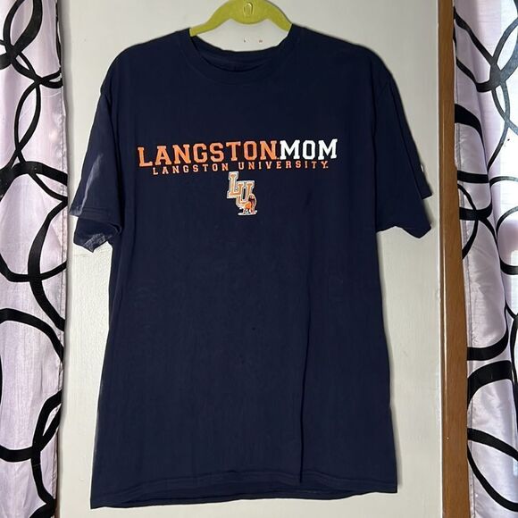 Langston University “Langston Mom” short sleeve, graphic, tee by Champion L - Picture 3 of 5